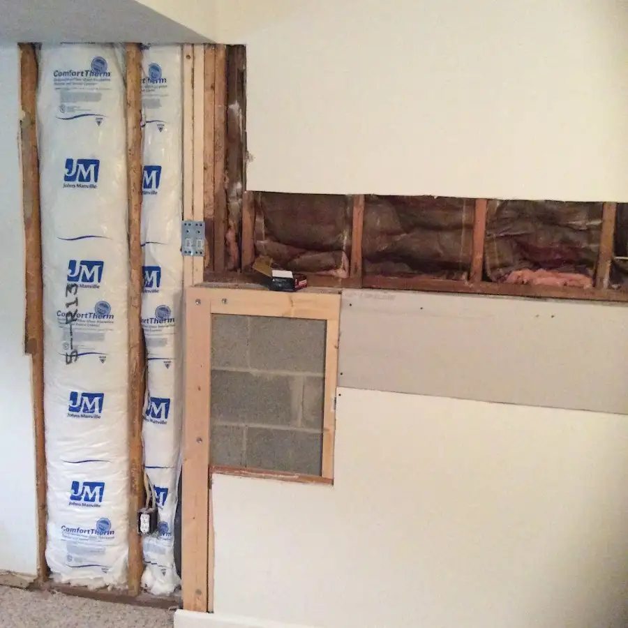 Wall insulation replacement during Structural Drying in Umatilla